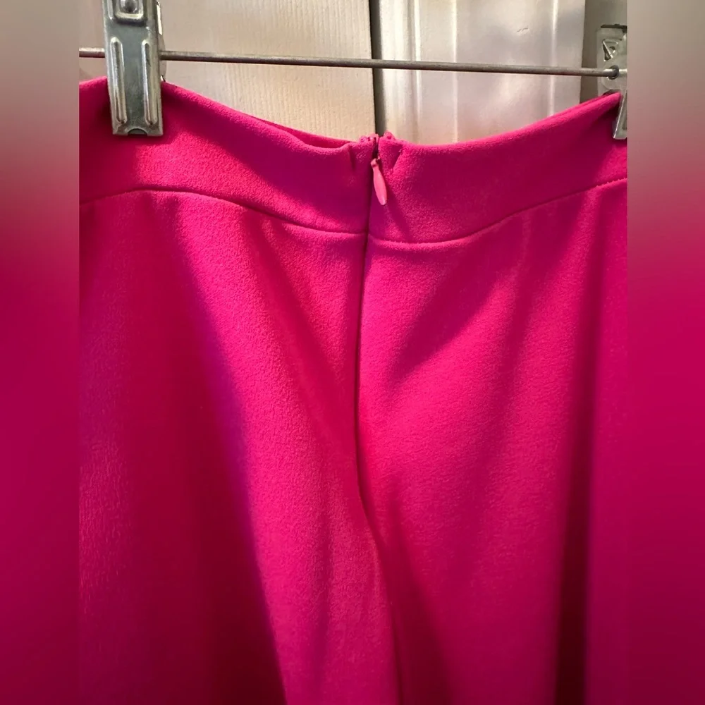 Lulu’s Hot Pink Wide Leg Two Piece Jumpsuit - Picture 4 of 6